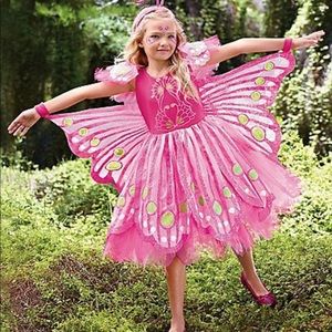 Chasing fireflies butterfly Size 6 costume